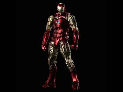 SEN-TI-NEL Marvel Fighting Armor Iron Man Figure (RE-RUN)
