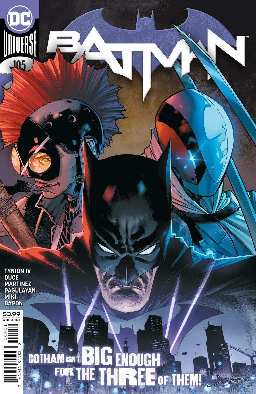 BATMAN #105
DC COMICS
(16th December 2020)