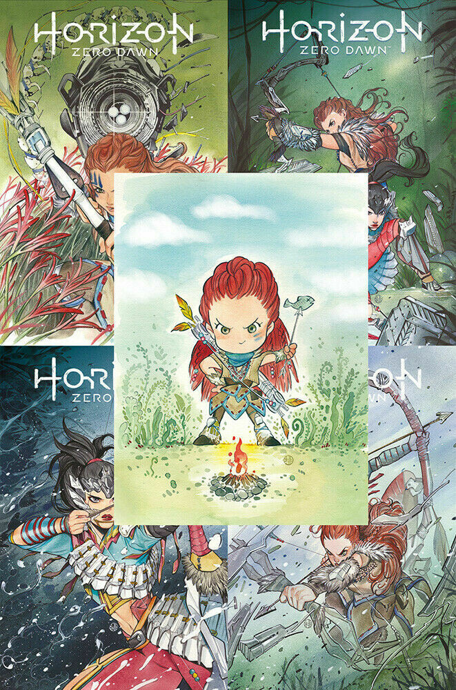 HORIZON ZERO DAWN #1-4 MOMOKO PACK (PLUS VARIANT)
TITAN COMICS
(16th December 2020)