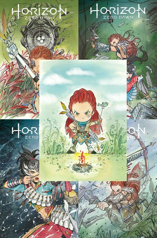 HORIZON ZERO DAWN #1-4 MOMOKO PACK (PLUS VARIANT)
TITAN COMICS
(16th December 2020)