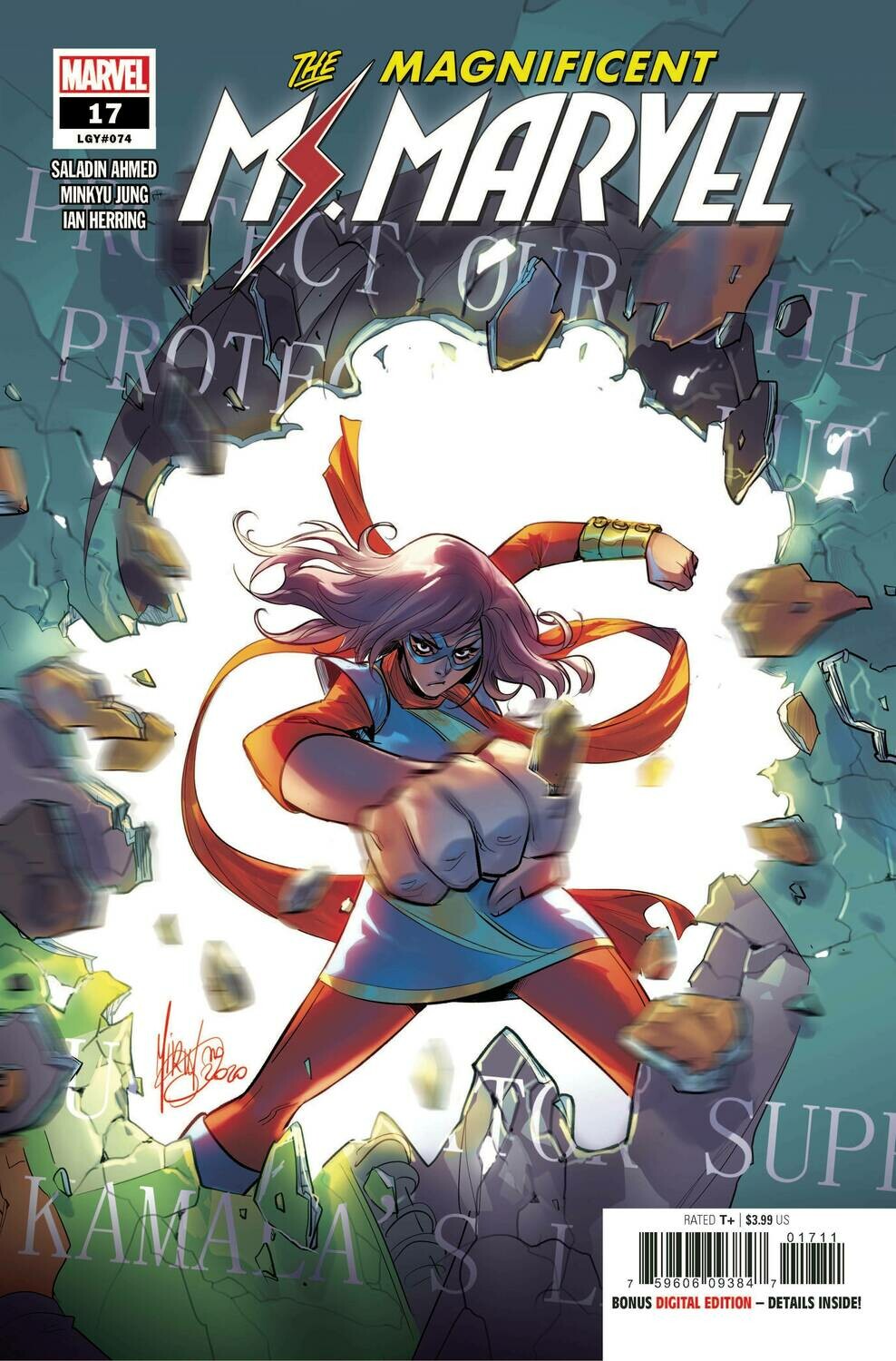 MAGNIFICENT MS MARVEL #17
MARVEL COMICS
(16th December 2020)