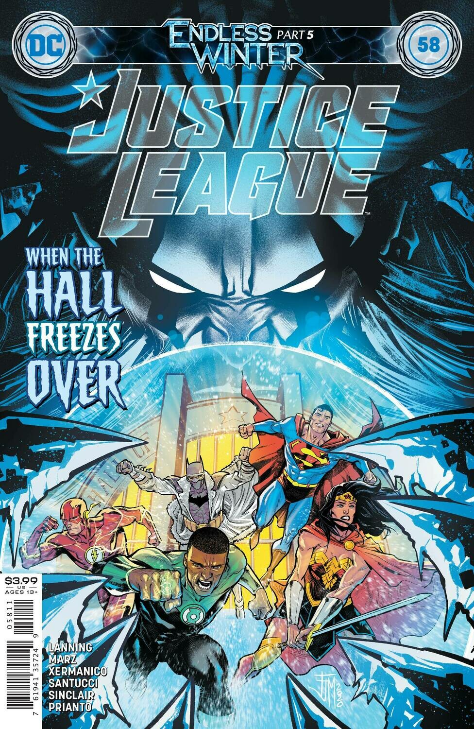 JUSTICE LEAGUE #58
DC COMICS
(23RD December 2020)