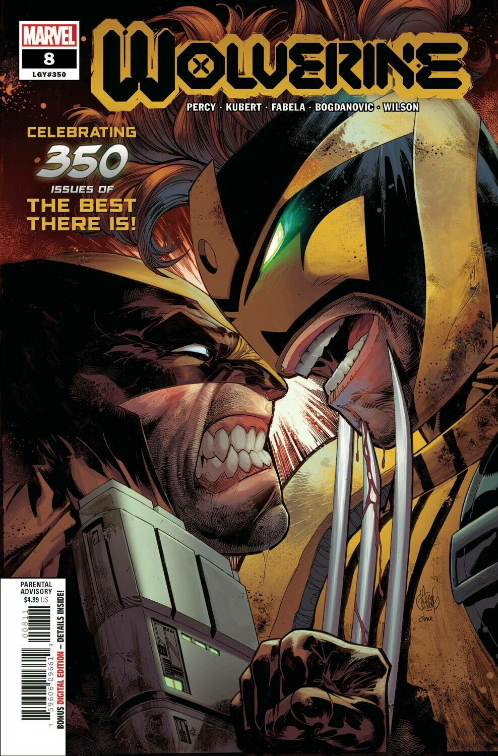 WOLVERINE #8 MARVEL COMICS (06th January 2021)