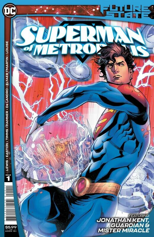 FUTURE STATE SUPERMAN OF METROPOLIS #1
DC COMICS
(06th January 2021) FUTURE STATE SUPERMAN OF METROPOLIS #1
DC COMICS
(06th January 2021)