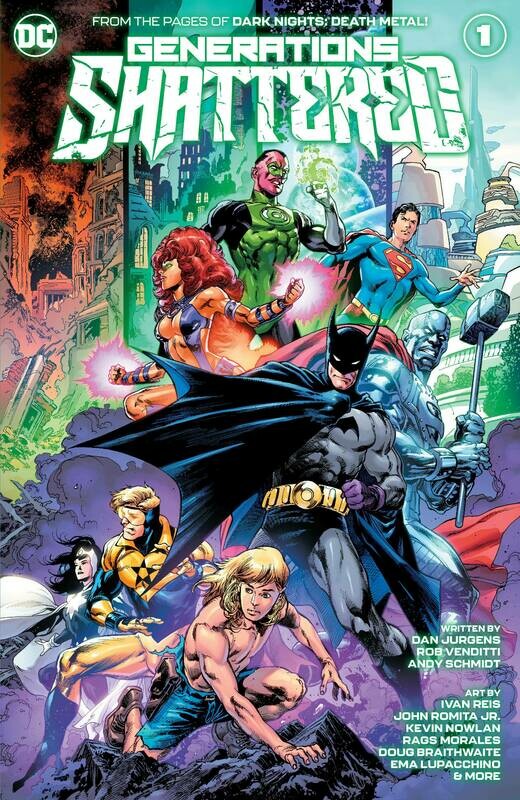GENERATIONS SHATTERED #1
DC COMICS
(06th January 2021)