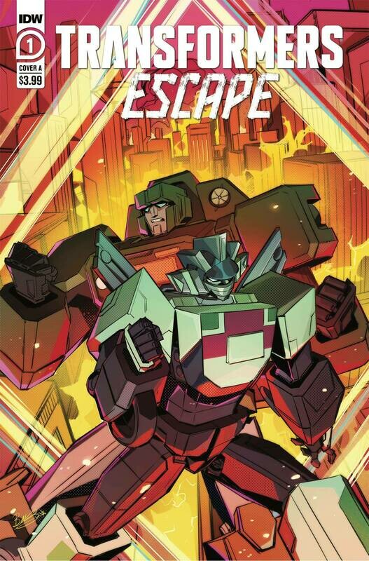 TRANSFORMERS ESCAPE #1 (OF 5) CVR A MCGUIRE-SMITH IDW COMICS (06th January 2021) TRANSFORMERS ESCAPE #1 (OF 5) CVR A MCGUIRE-SMITH IDW COMICS (06th January 2021)