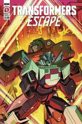 TRANSFORMERS ESCAPE #1 (OF 5) CVR A MCGUIRE-SMITH IDW COMICS (06th January 2021) TRANSFORMERS ESCAPE #1 (OF 5) CVR A MCGUIRE-SMITH IDW COMICS (06th January 2021)