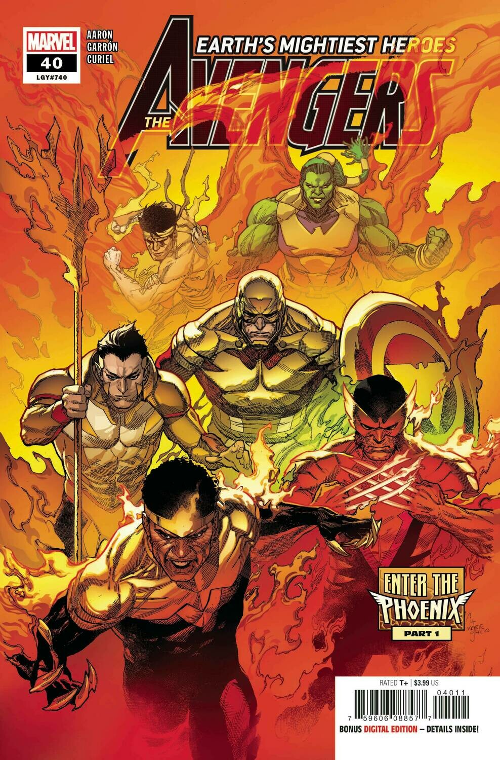 AVENGERS #40
MARVEL COMICS
(06th January 2021)