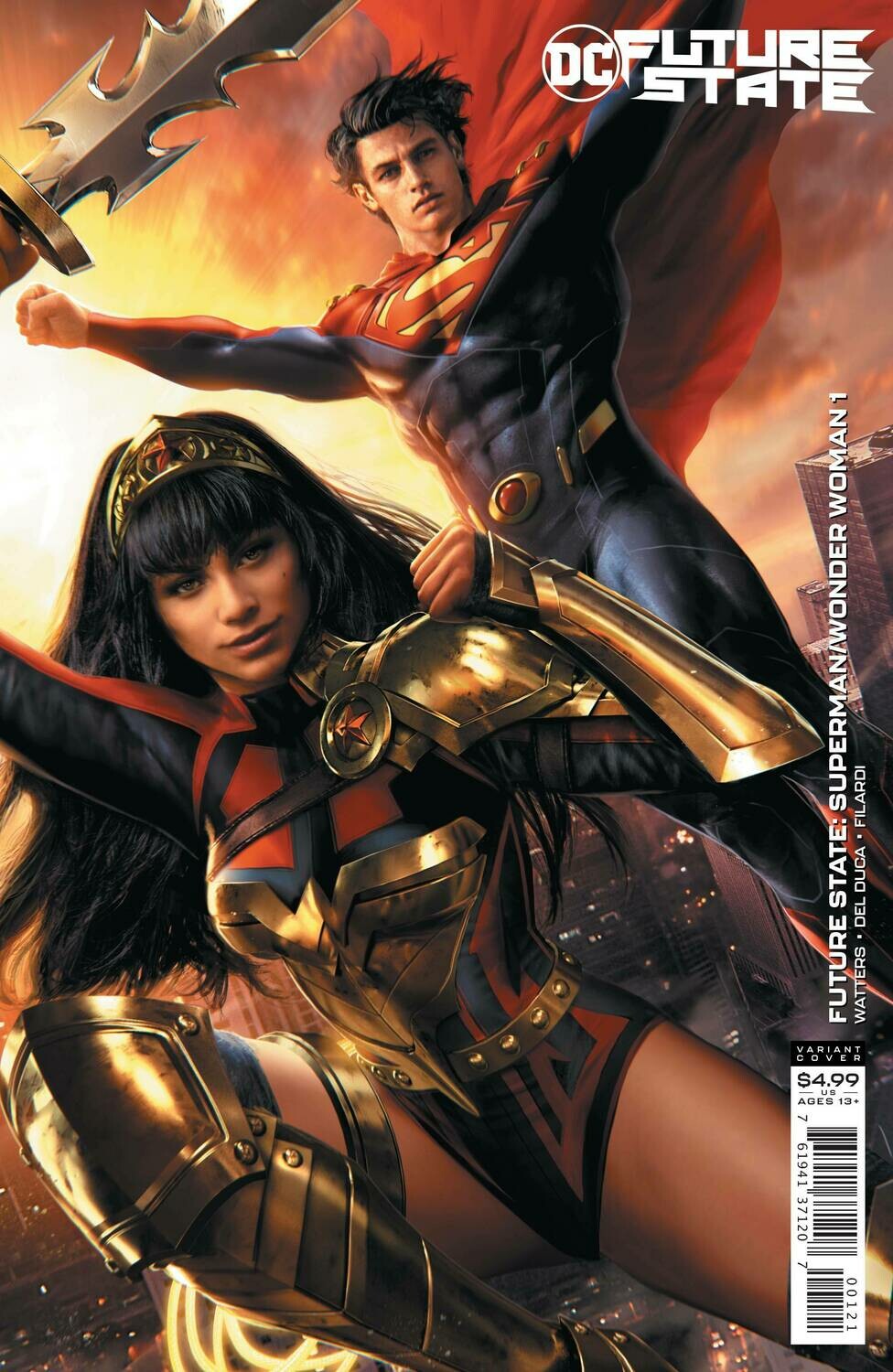 FUTURE STATE SUPERMAN WONDER WOMAN #1 CARD STOCK VAR ED
DC COMICS
(13th January 2021)