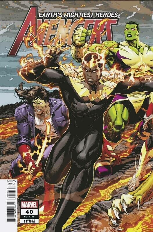 AVENGERS #40 WEAVER CONNECTING VAR
MARVEL COMICS
(06th January 2021)