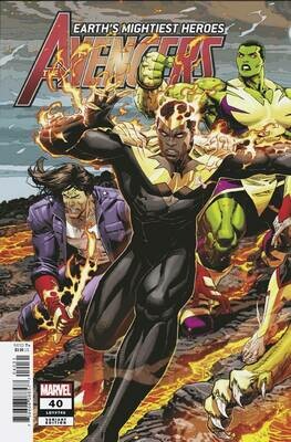 AVENGERS #40 WEAVER CONNECTING VAR
MARVEL COMICS
(06th January 2021)