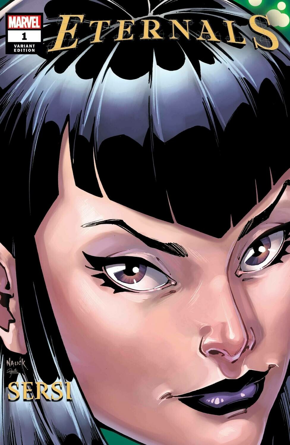 ETERNALS #1 NAUCK HEADSHOT VAR
MARVEL COMICS
(13th January 2021)