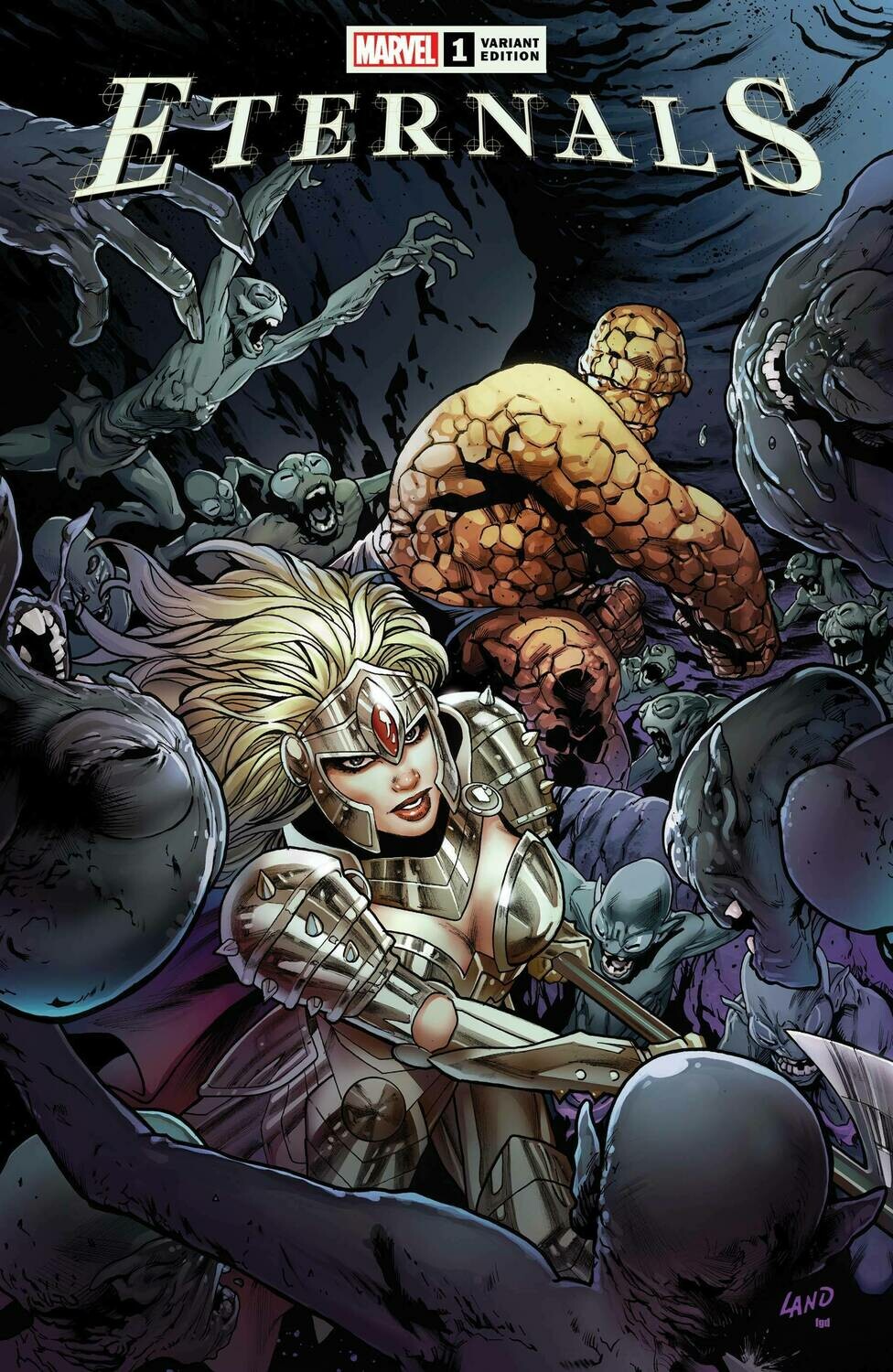 ETERNALS #1 LAND VAR
MARVEL COMICS
(13th January 2021)