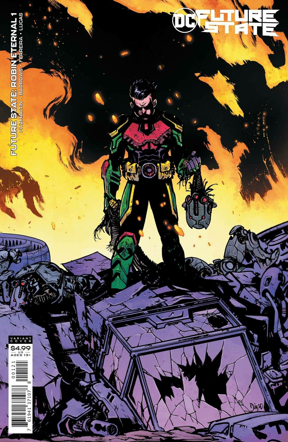 FUTURE STATE ROBIN ETERNAL #1 CARD STOCK VAR ED
DC COMICS
(13th January 2021)