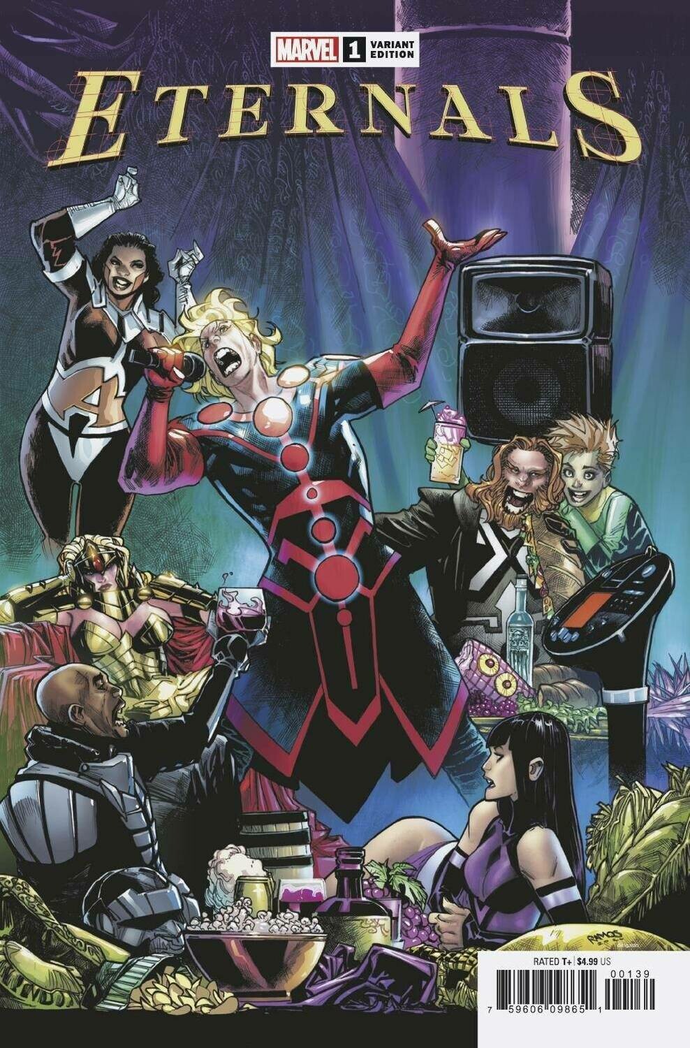 ETERNALS #1 RAMOS LAUNCH VAR
MARVEL COMICS
(13th January 2021)