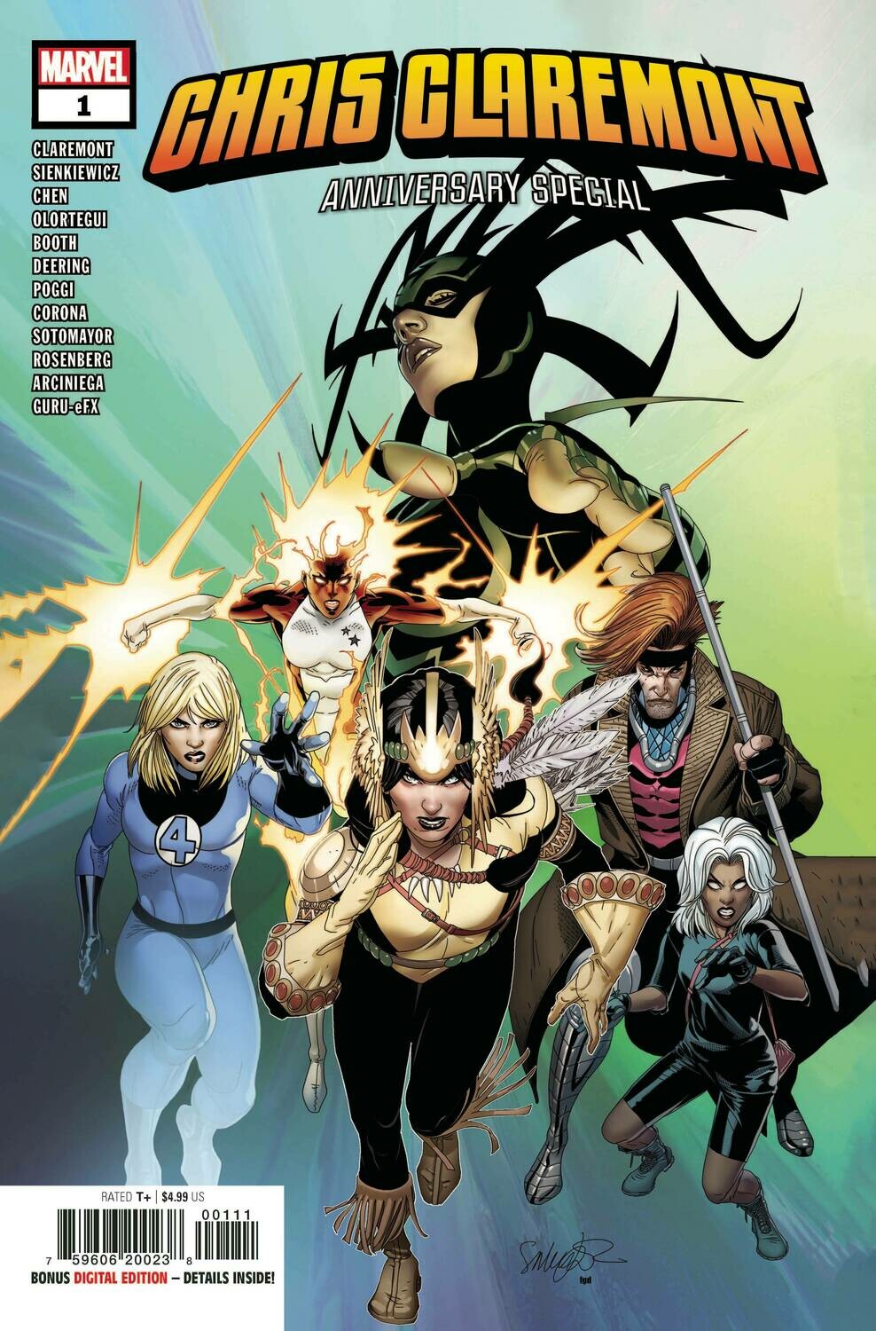 CHRIS CLAREMONT ANNIVERSARY SPECIAL #1
MARVEL COMICS
(13th January 2021)