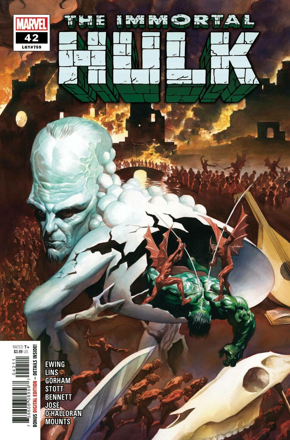 IMMORTAL HULK #42
MARVEL COMICS
(13th January 2021)