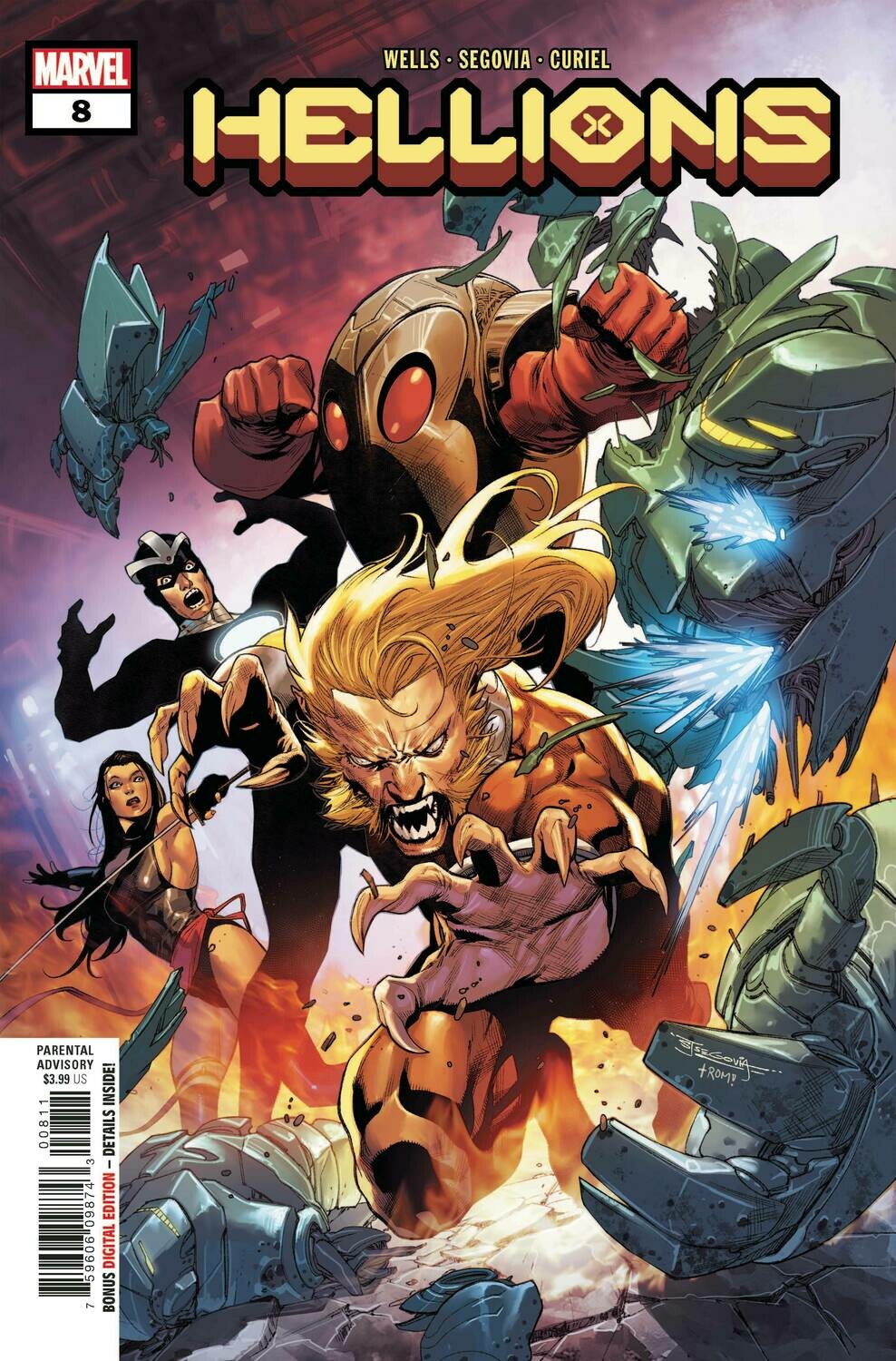 HELLIONS #8
MARVEL COMICS
(13th January 2021)