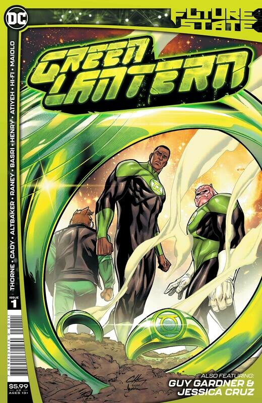 FUTURE STATE GREEN LANTERN #1
DC COMICS
(13th January 2021)