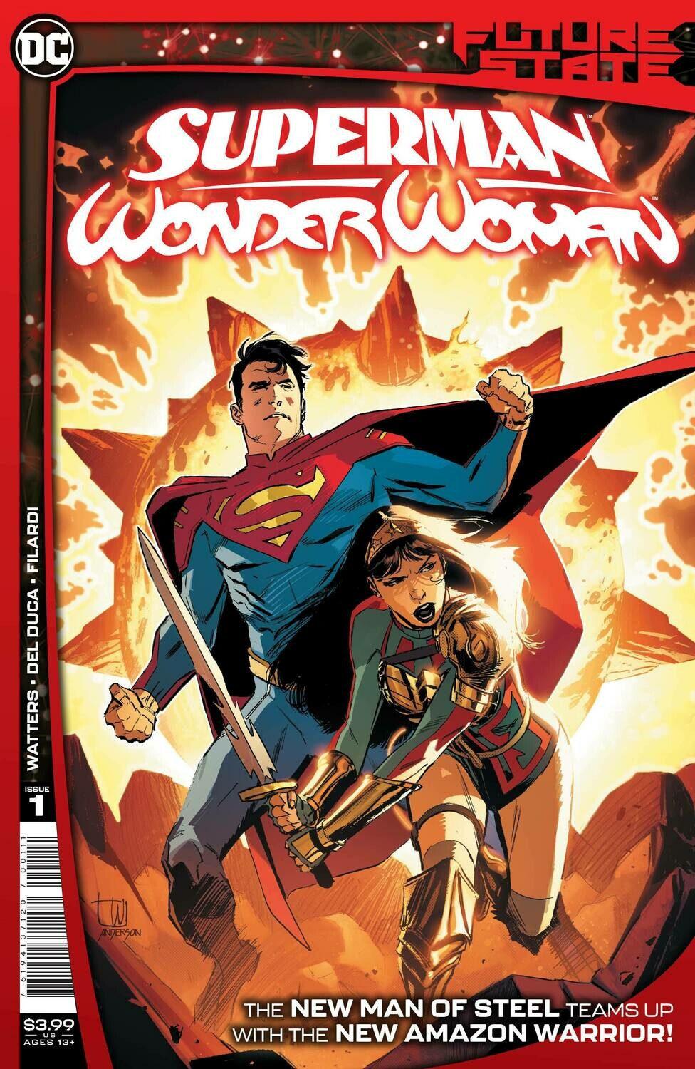 FUTURE STATE SUPERMAN WONDER WOMAN #1
DC COMICS
(13th January 2021)