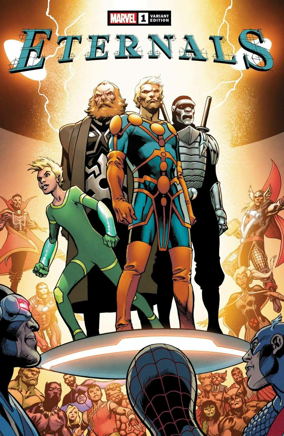 ETERNALS #1 DAVIS VAR
MARVEL COMICS
(13th January 2021)