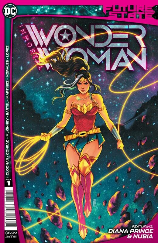 FUTURE STATE IMMORTAL WONDER WOMAN #1
DC COMICS
(20th January 2021)
