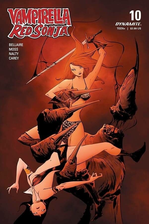 VAMPIRELLA RED SONJA #10 CVR A LEE
DYNAMITE COMICS
(21st September 2020)