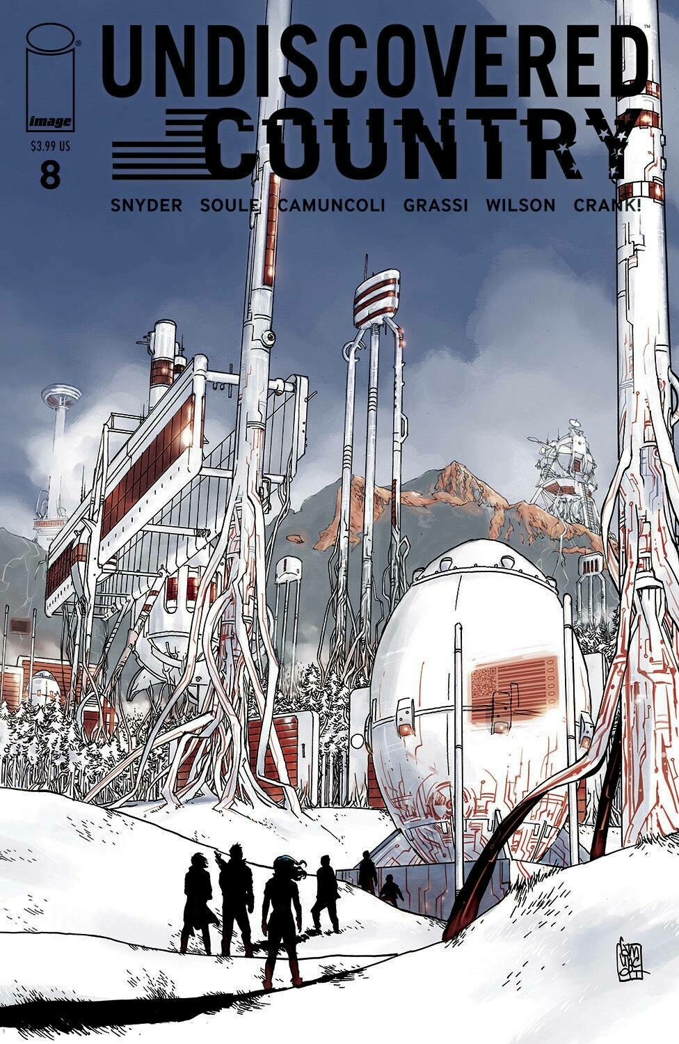 UNDISCOVERED COUNTRY #8 CVR A CAMUNCOLI (MR)
IMAGE COMICS
(21st September 2020)