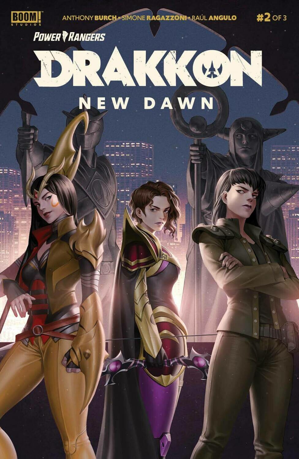 POWER RANGERS DRAKKON NEW DAWN #2 CVR A MAIN SECRET 
BOOM! STUDIOS COMICS
(21st September 2020)