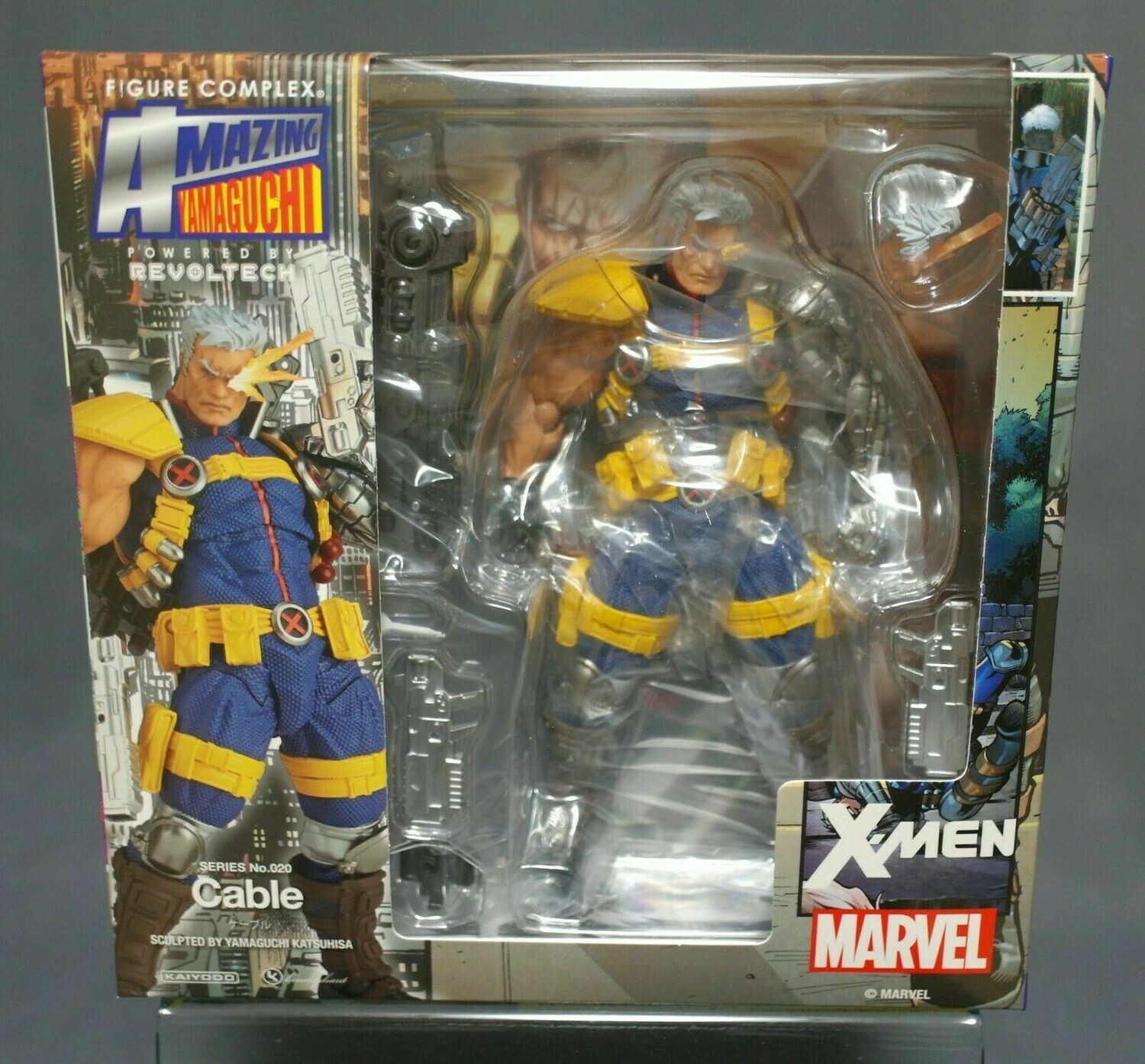 Amazing Yamaguchi Revoltech No. 020 CABLE (X-MEN/X-FORCE)