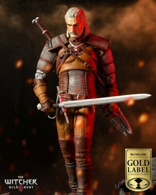 McFarlane Toys GOLD LABEL The Witcher Geralt of Rivia 7" Action Figure