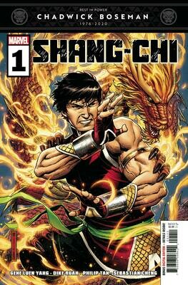 SHANG-CHI #1 (OF 5)
MARVEL COMICS
(30th September 2020)