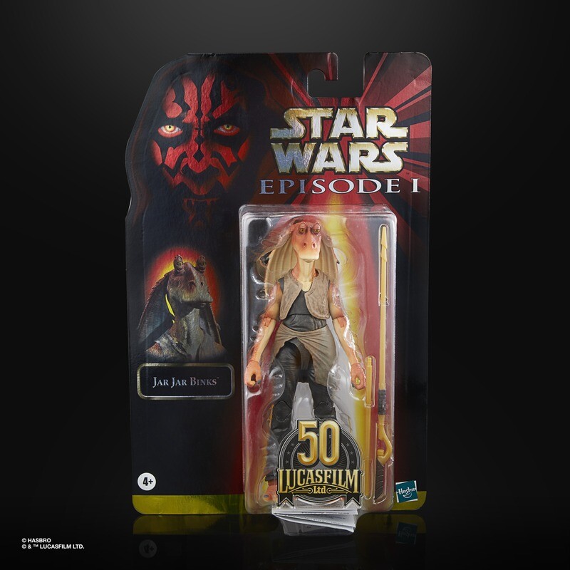 Star Wars Black Series 6" Jar Jar Binks (Lucasfilm 50th Anniversary)
