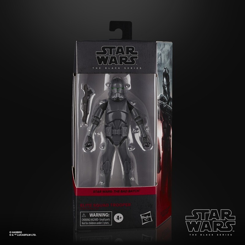 **DAMAGED PACKAGING** Star Wars Black Series 6" The Clone Wars Bad Batch: Elite Squad Trooper