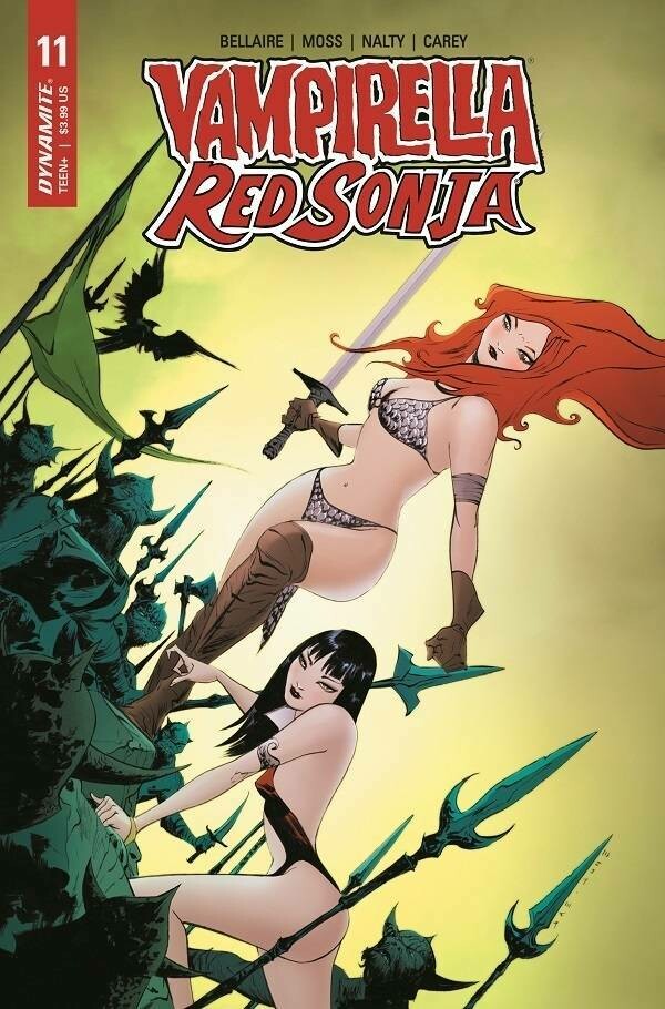 VAMPIRELLA RED SONJA #11 CVR A LEE
DYNAMITE COMICS
(28th October 2020)