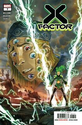 X-FACTOR #7
MARVEL COMICS
(3rd February 2021) X-FACTOR #7
MARVEL COMICS
(3rd February 2021)