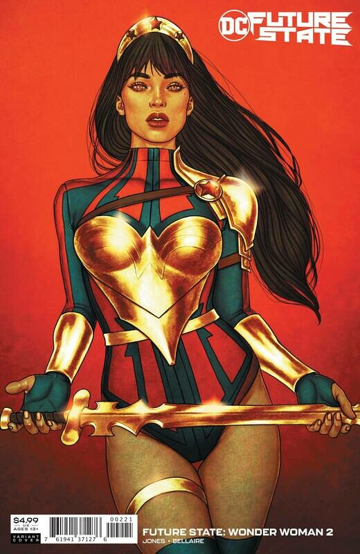 FUTURE STATE WONDER WOMAN #2 CARDSTOCK VAR ED
DC COMICS
(3rd February 2021)