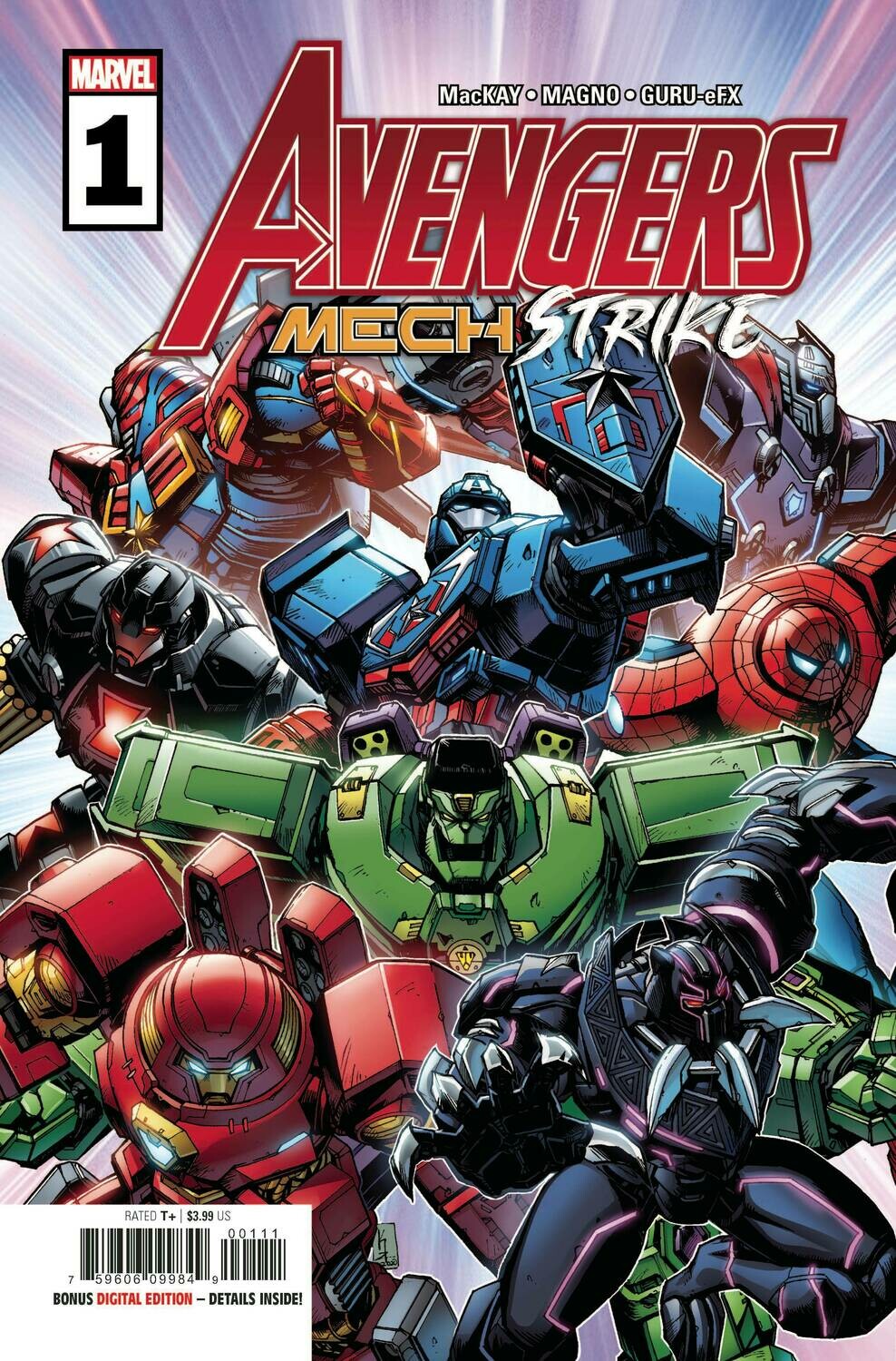 AVENGERS MECH STRIKE #1 (OF 5)
MARVEL COMICS
(3rd February 2021)