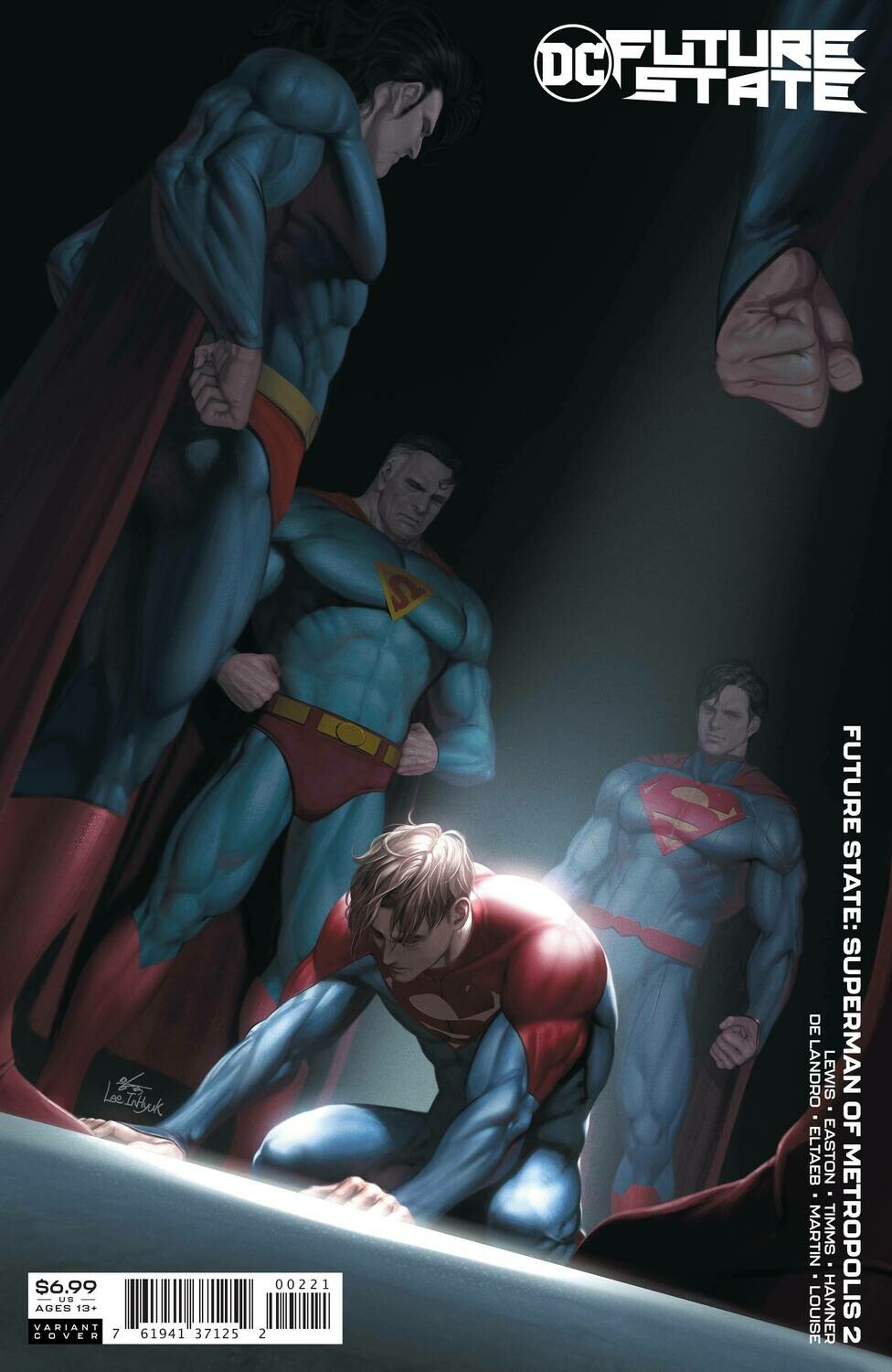 FUTURE STATE SUPERMAN OF METROPOLIS #2 CARDSTOCK VAR ED
DC COMICS
(3rd February 2021)