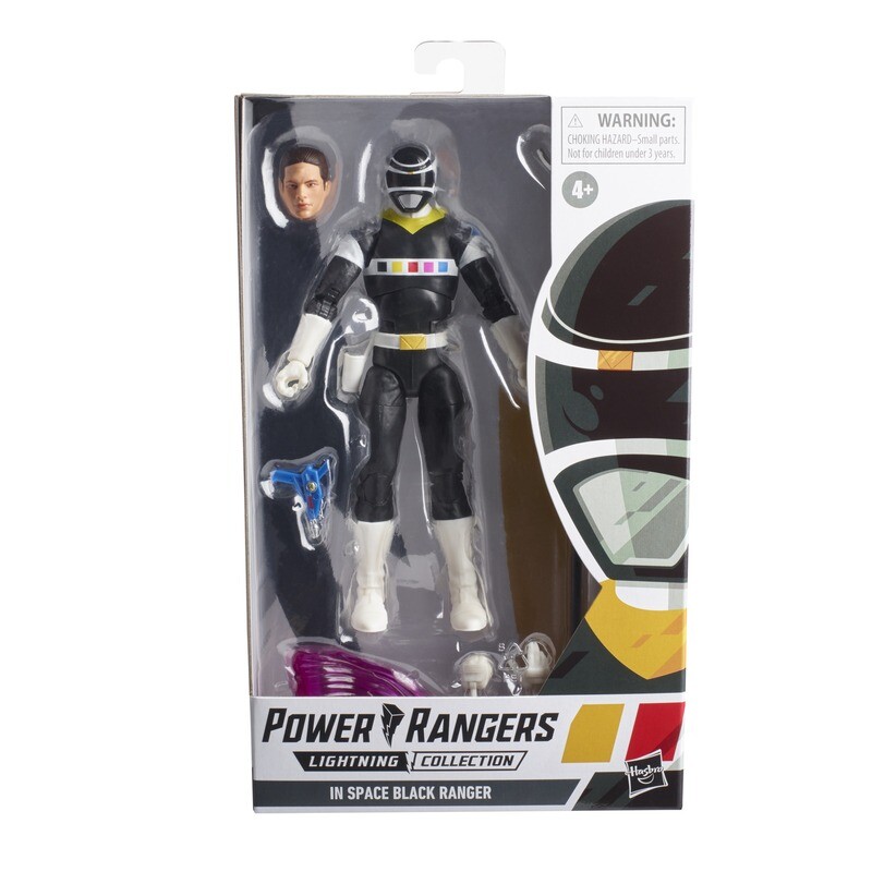 Power Rangers Lightning Collection Wave 9 - In Space Black Ranger Figure