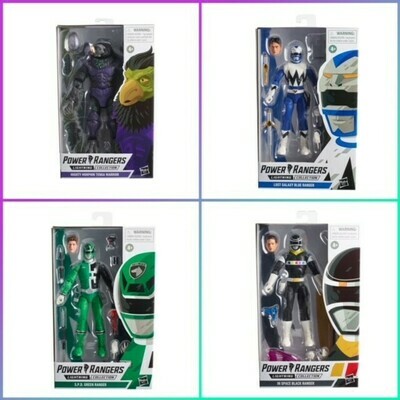 Power Rangers Lightning Collection Wave 9 - Set of 4