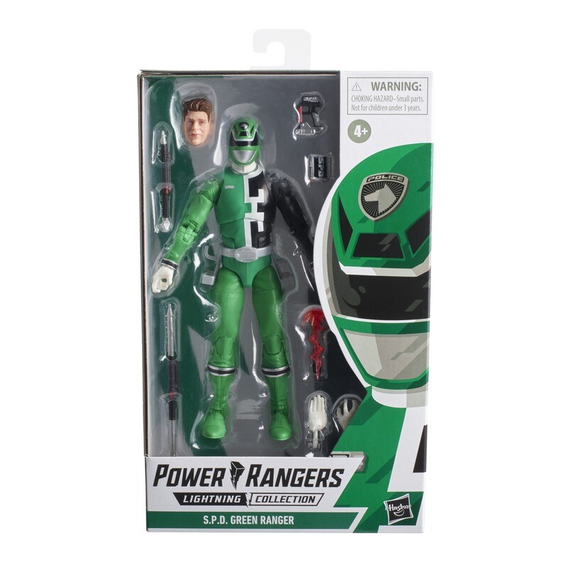 Power Rangers Lightning Collection Wave 9 - SPD GREEN RANGER FIGURE