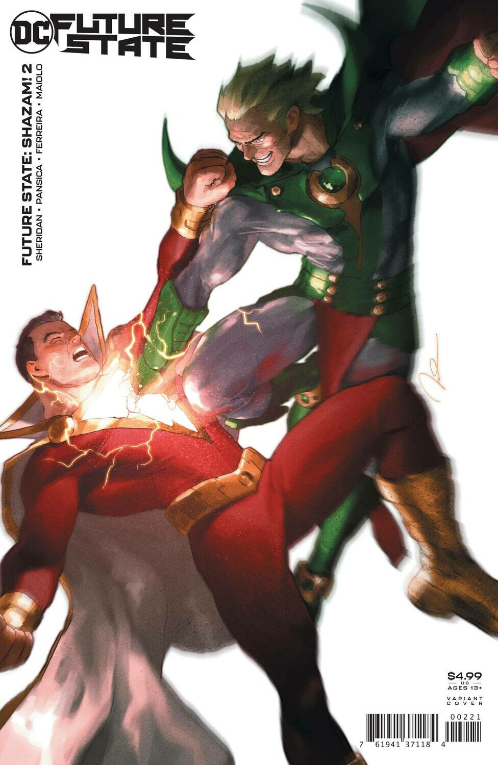 FUTURE STATE SHAZAM #2 CARDSTOCK VAR ED
DC COMICS
(17th February 2021)