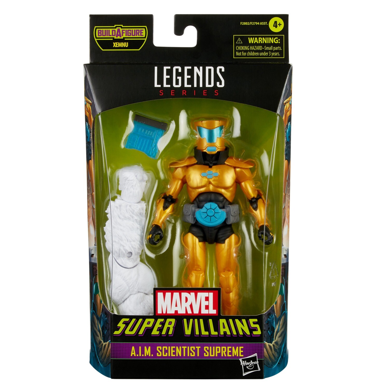 Marvel Legends SUPER VILLAINS Wave 1: A.I.M SCIENTIST SUPREME (XEMNU BAF)