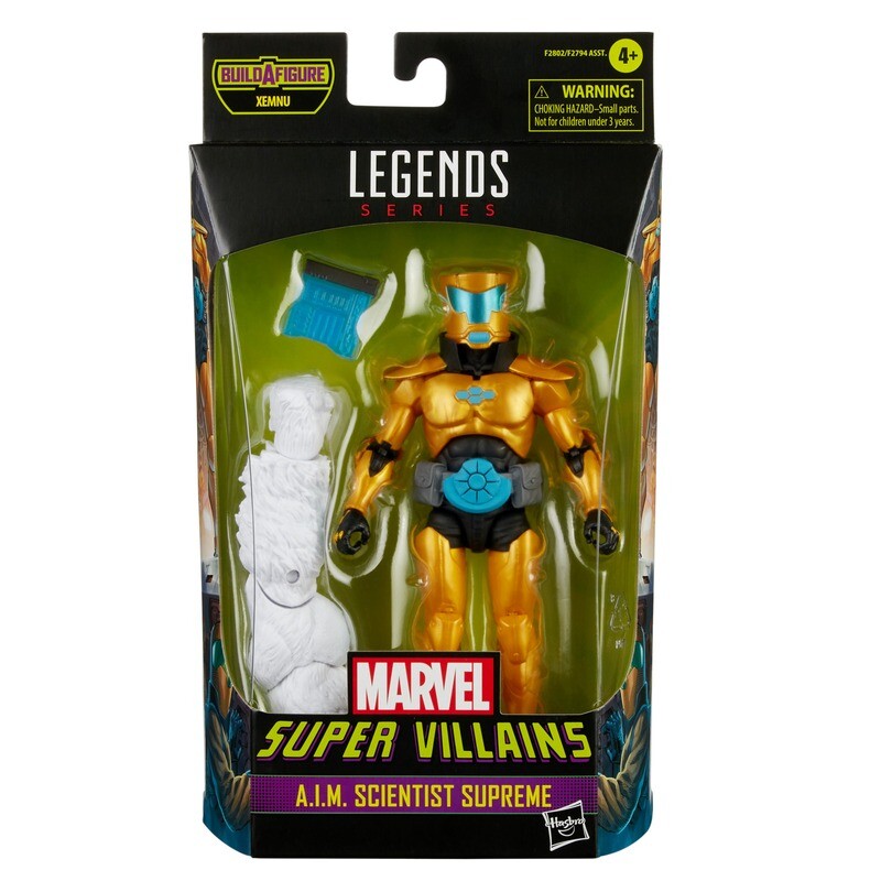 Marvel Legends SUPER VILLAINS Wave 1: A.I.M SCIENTIST SUPREME (XEMNU BAF)