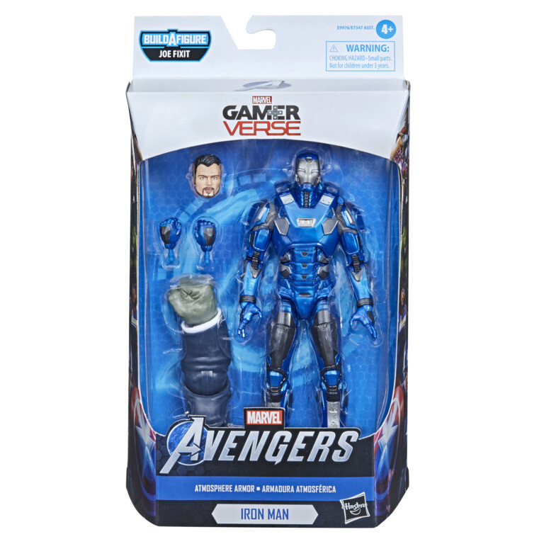 Marvel Legends Avengers Gamerverse: Wave 2:  (variant) Iron-Man (Hulk -Joe-FIXIT BAF)