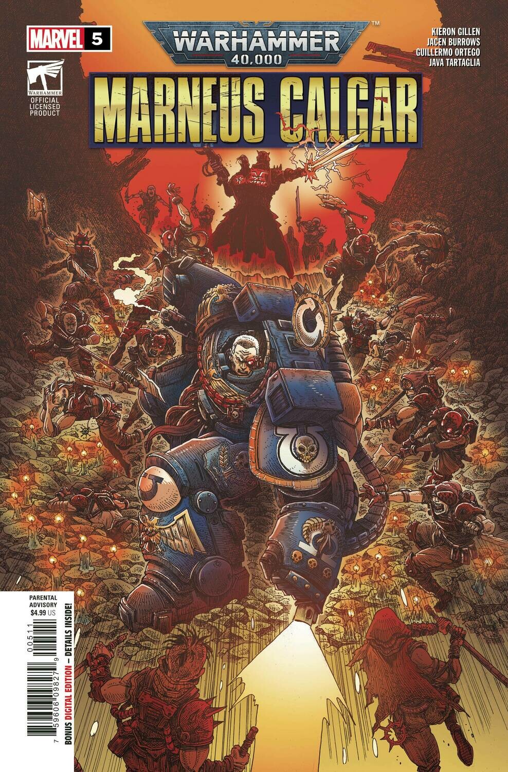 WARHAMMER 40K MARNEUS CALGAR #5 (OF 5)
MARVEL COMICS
(24th February 2021)