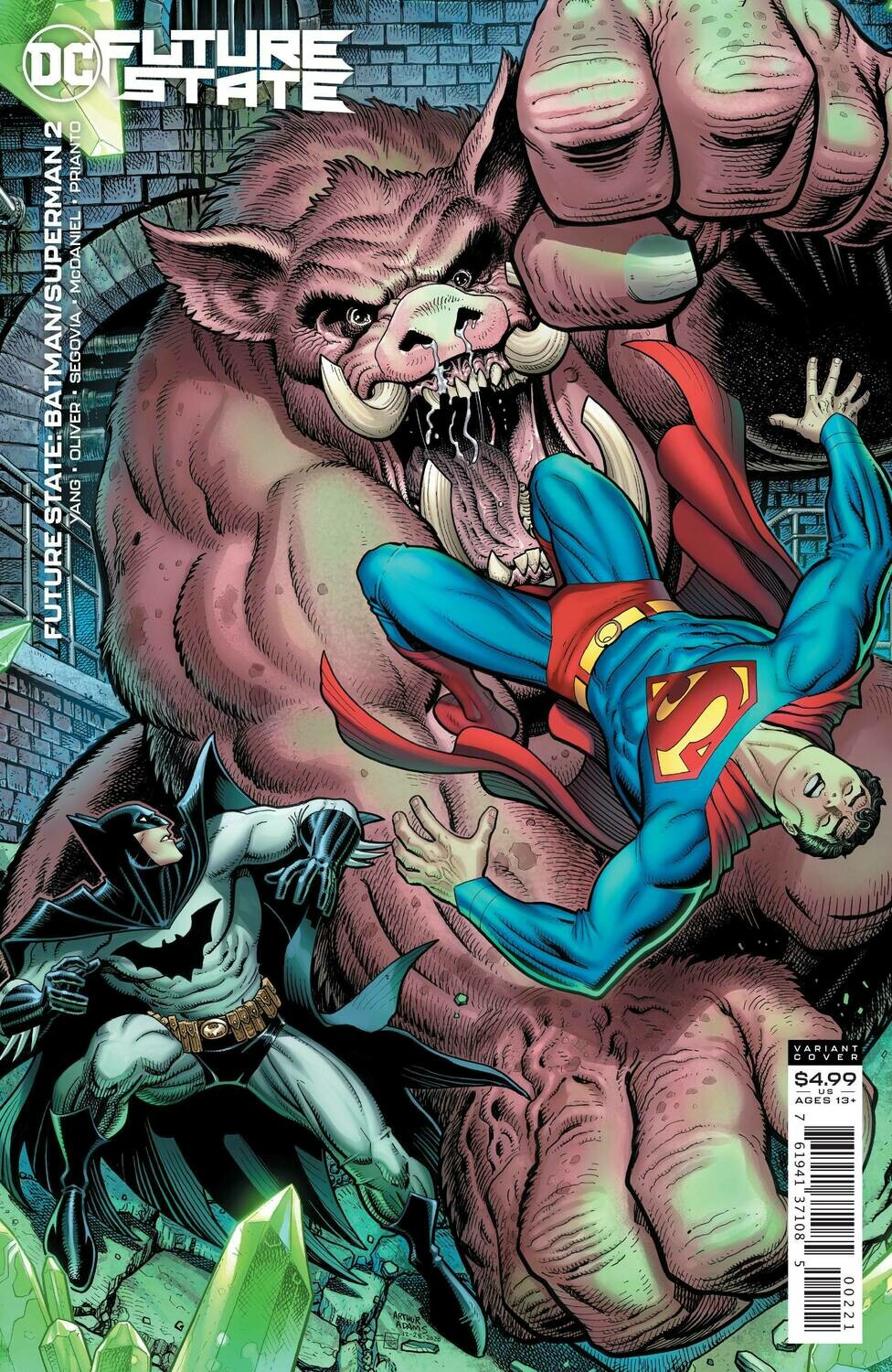 FUTURE STATE BATMAN SUPERMAN #2 CARDSTOCK VAR ED
DC COMICS
(24th February 2021)