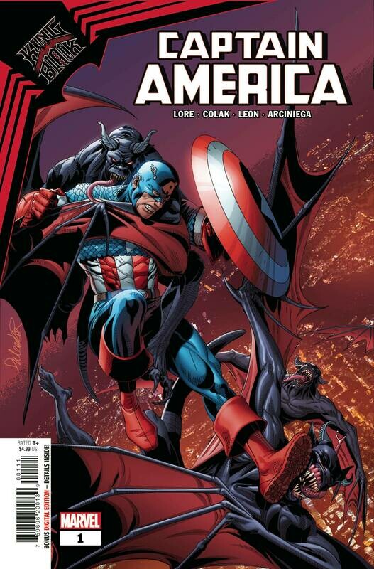KING IN BLACK CAPTAIN AMERICA #1
MARVEL COMICS
(3rd March 2021)
