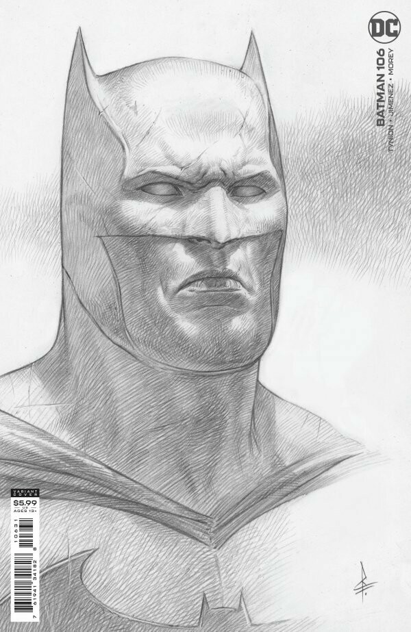 BATMAN #106 INC 1:25 FEDERICI CARD STOCK
DC COMICS
(3rd March 2021)